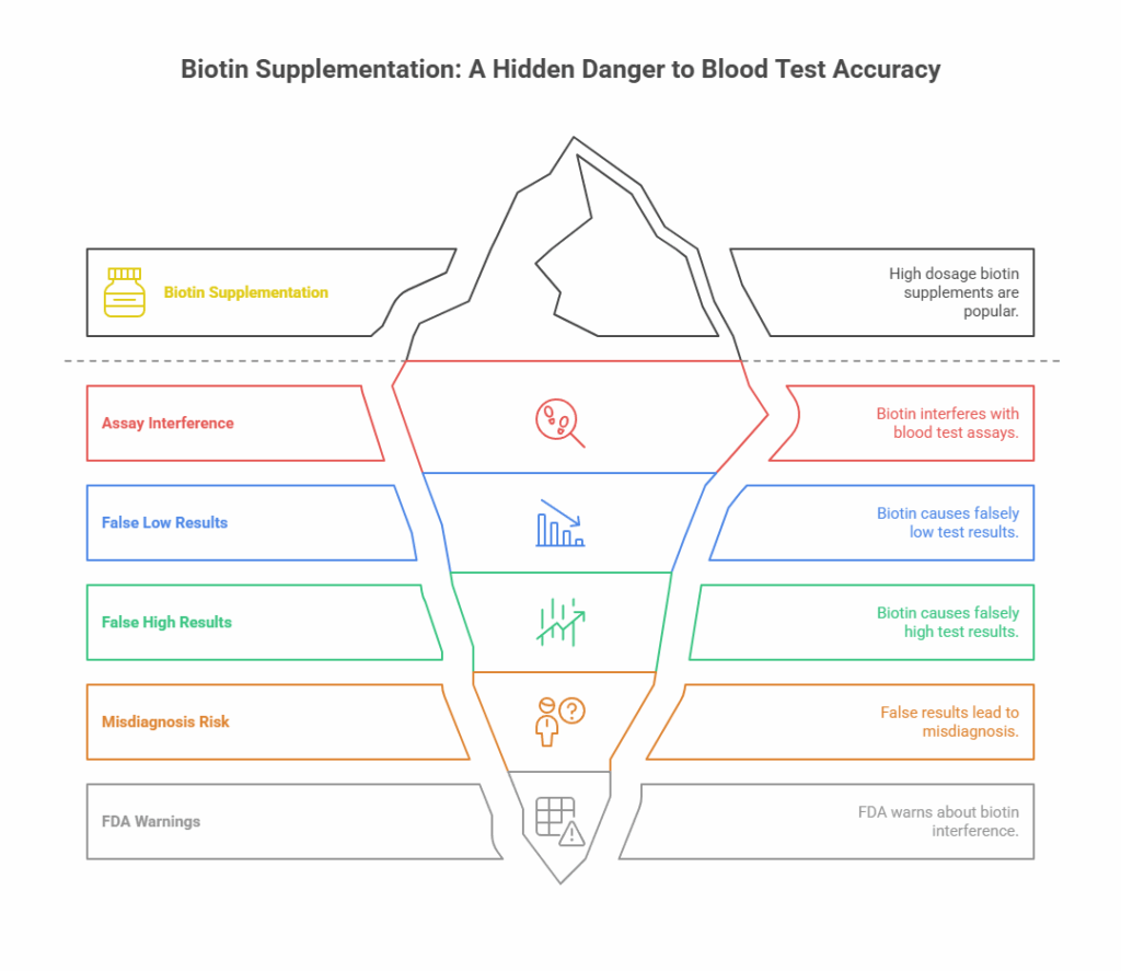 Biotin Supplementation- A Hidden Danger to Blood Test Accuracy