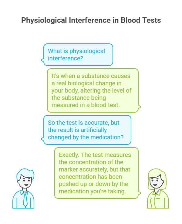 Physiological Interference in Blood Tests