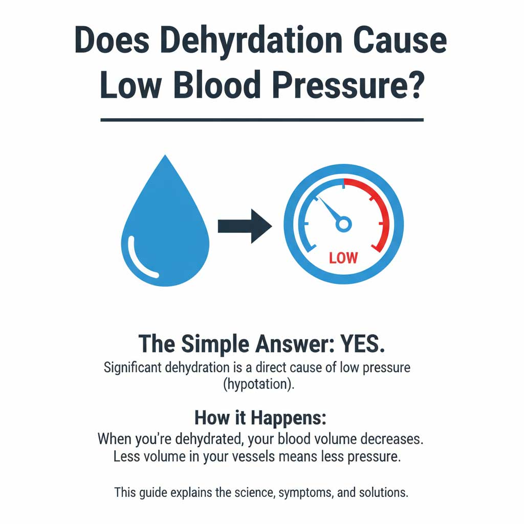 Dehydration & Low Blood Pressure: The Critical Link