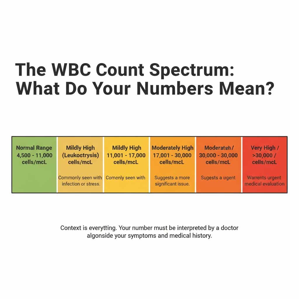 The WBC Count Spectrum: From Normal to High