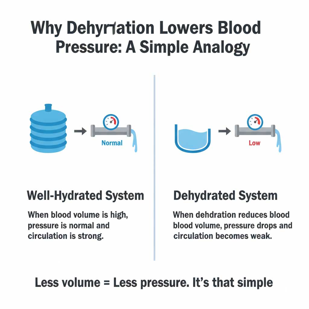 The Plumbing Analogy: Blood Volume & Pressure
