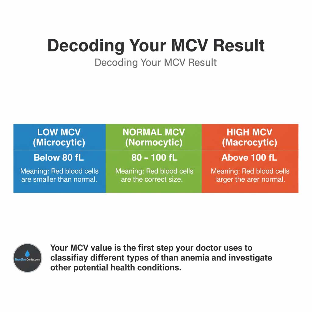 The MCV Range Explained: Microcytic, Normocytic, Macrocytic