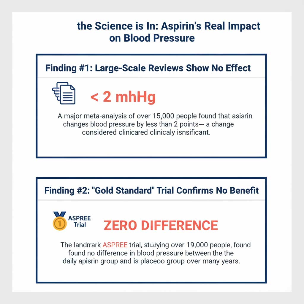 The Verdict from Science: Aspirin's Real Impact on Blood Pressure