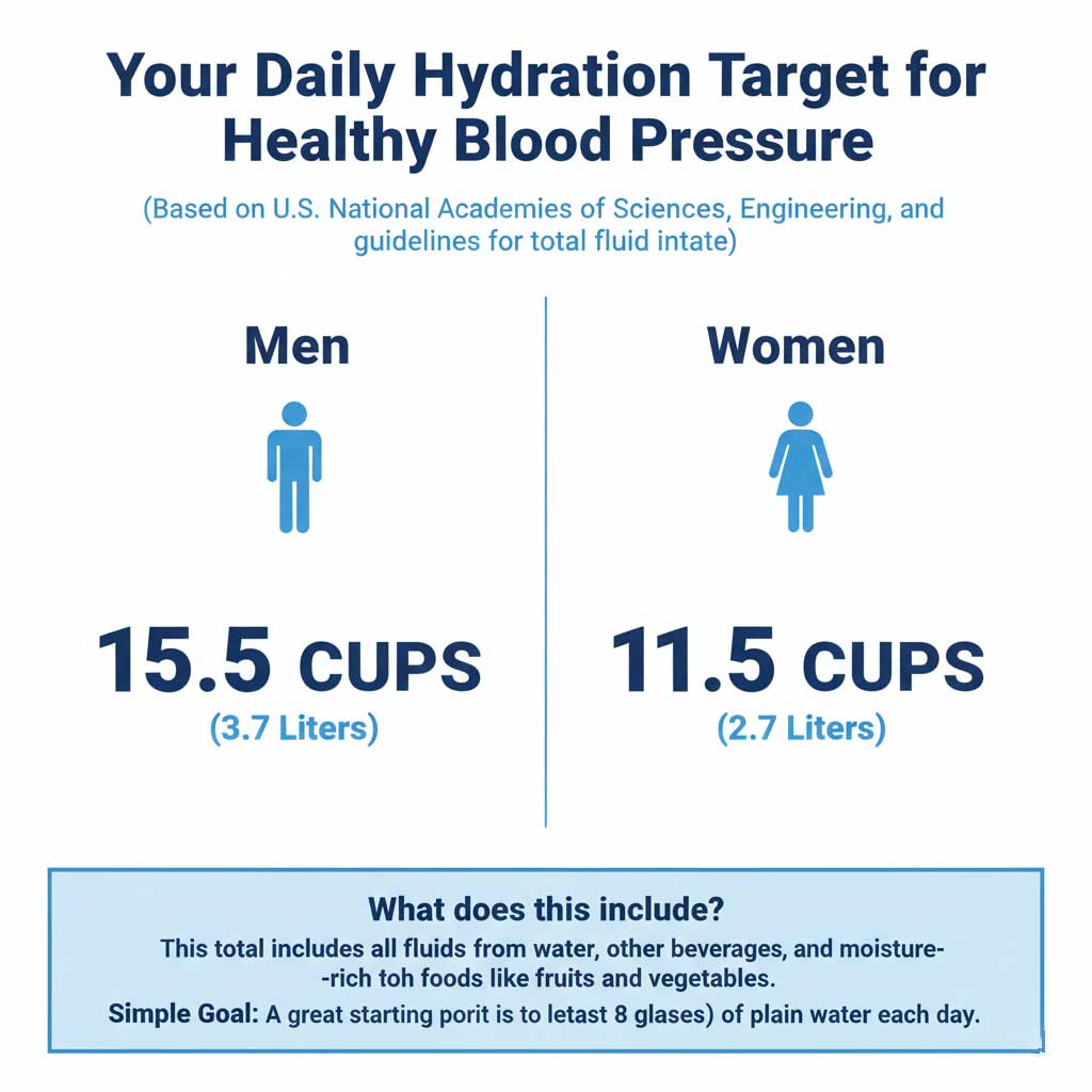 Your Daily Hydration Goals for a Healthy Heart