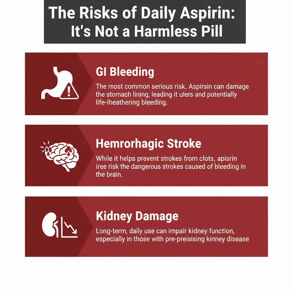 The Risks of Daily Aspirin: It's Not a Harmless Pill
