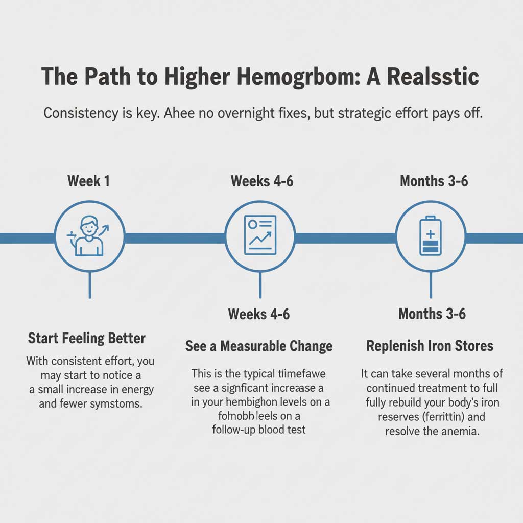 The Path to Higher Hemoglobin: A Realistic Timeline