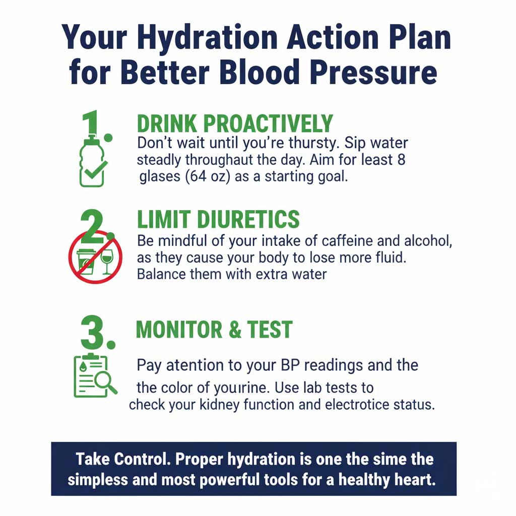 Your Hydration Action Plan for Better Blood Pressure
